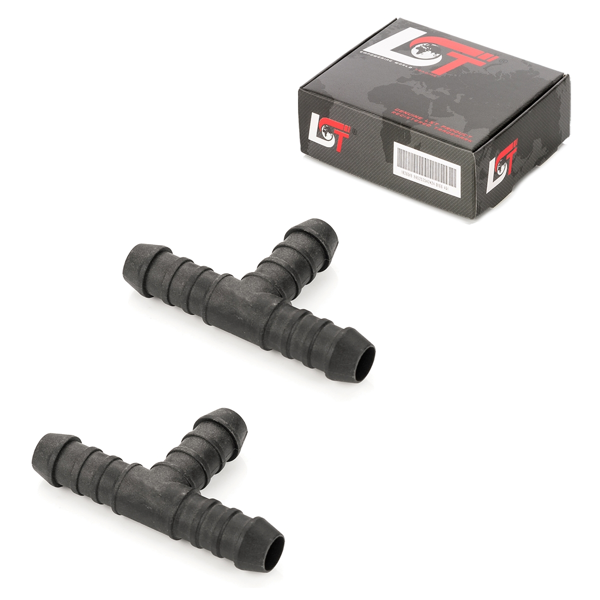 2x Poliamida PA6 Pieza T Conector Manguera Gasolina Resistente al Aceite 12mm para FORD - Imagen 1 de 5