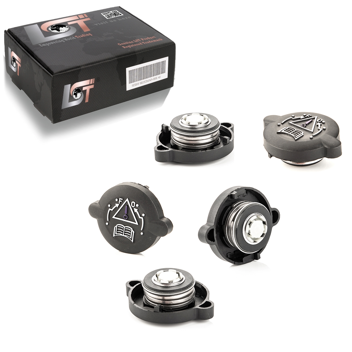 5X Radiator Caps Closure Caps 1.4 Bar For Workshops For CITROEN