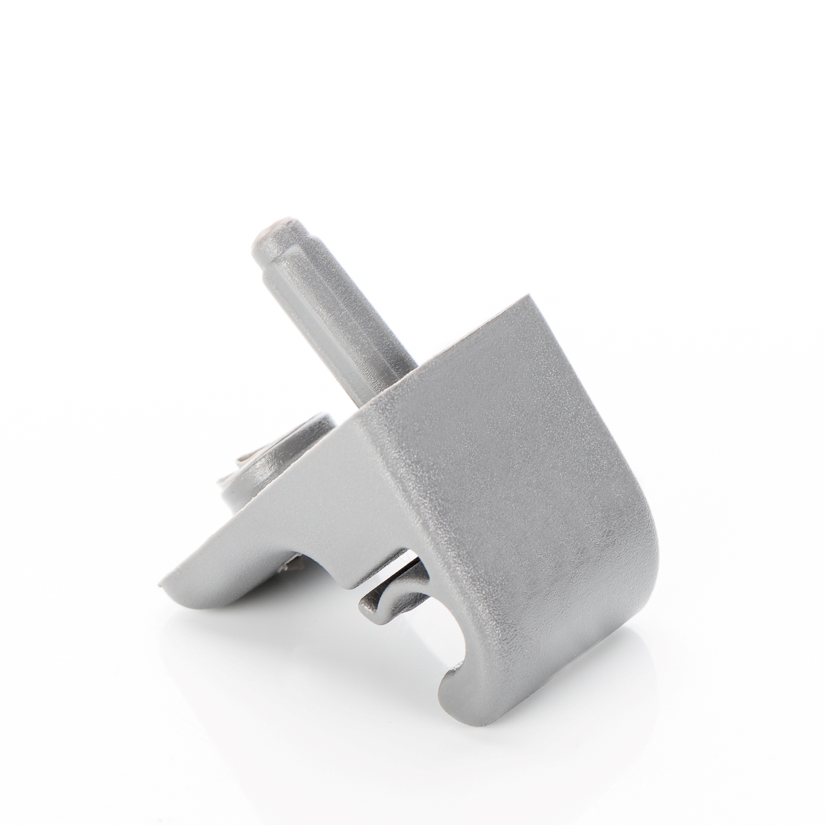 YOU.S Sun Visor Mount Clips For Fiat Punto (176) – Bright Grey (2-Pack, Interior Repair Kit)