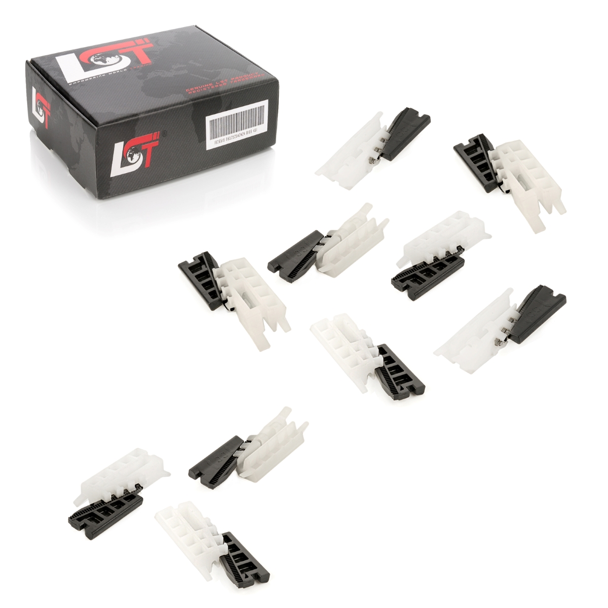 5PZ CLIPS MOLLETTE GIALLE FISSAGGIO MODANATURE SOTTOPORTA PER FIAT 500X DAL 2014