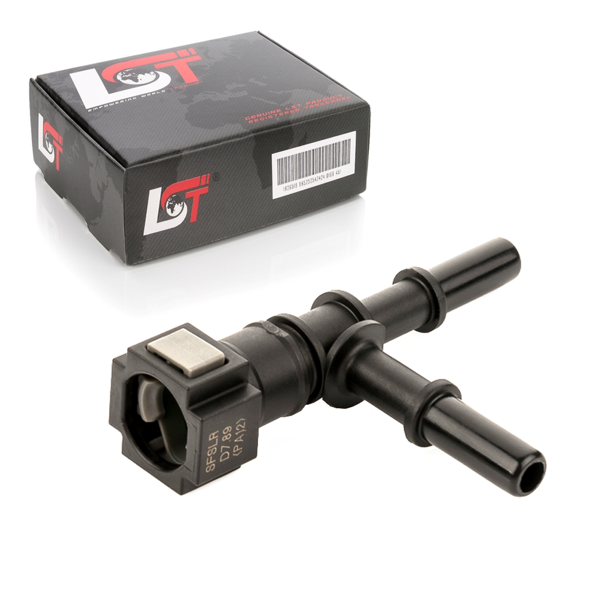 Fuel Line Quick Coupling T-Piece Angle With Double Connector 7.89