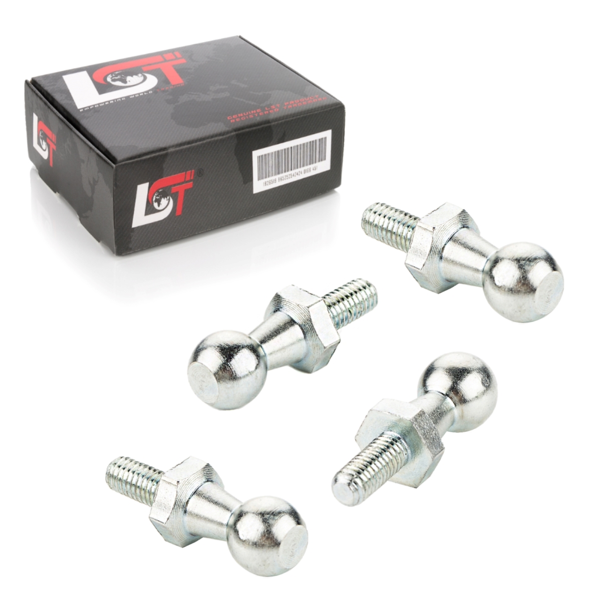 4X Ball Joints Ball Heads M5 10Mm Gas Spring DIN71803 For VW GOLF