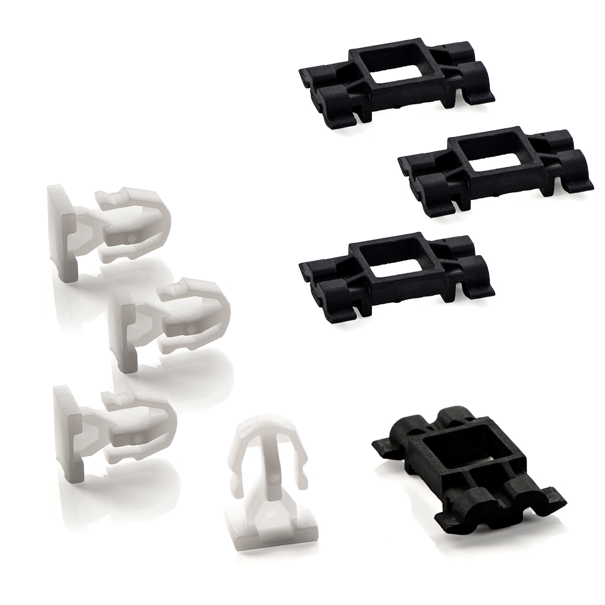 10-Pack Side Skirt / Fender Trim Molding Clips – Fits Mercedes R170, W202, C208 – OEM A0099884178