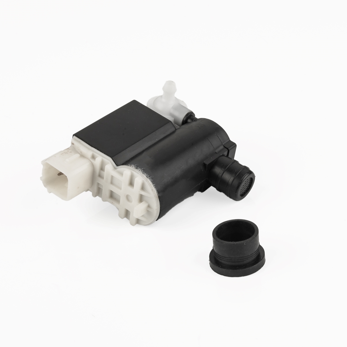 LST Windscreen Washer Pump For Fiat Coupe, Marea, Palio, Punto, Siena, Uno – Front/Center, Black