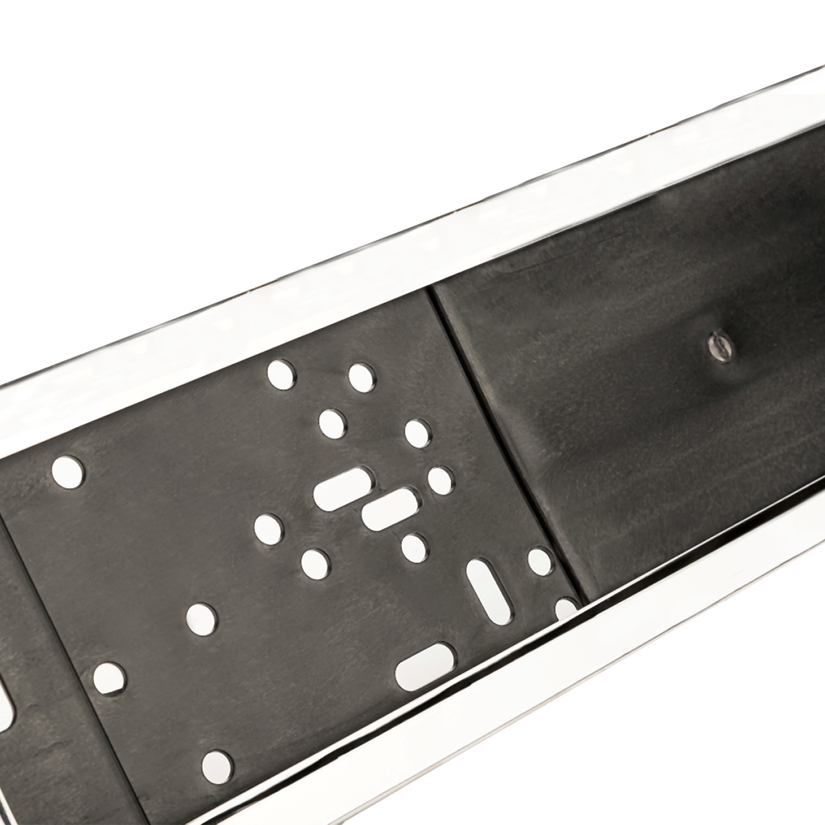 Piastra Portatarga In Carbonio Per Moto - Dimensioni Germania 175x195 Mm, Spessore 1.5 Mm, Con Adesivo 3M, Ultra Leggera E Resistente