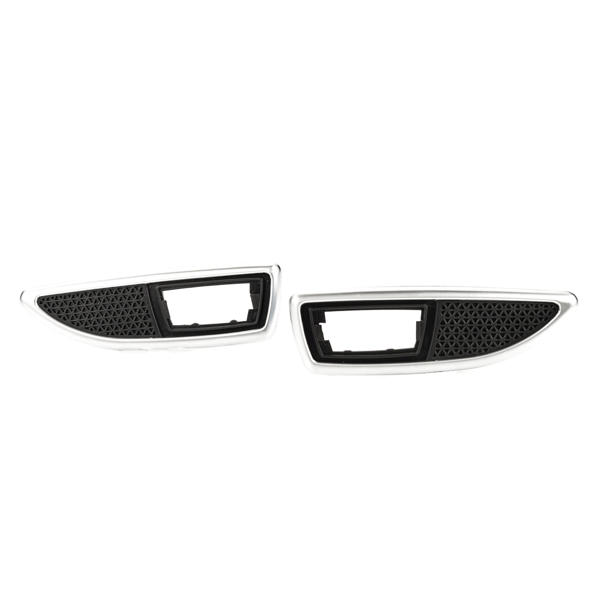 Side Marker Frame Repair Set Trim Chrome Look For Opel Corsa D OPC
