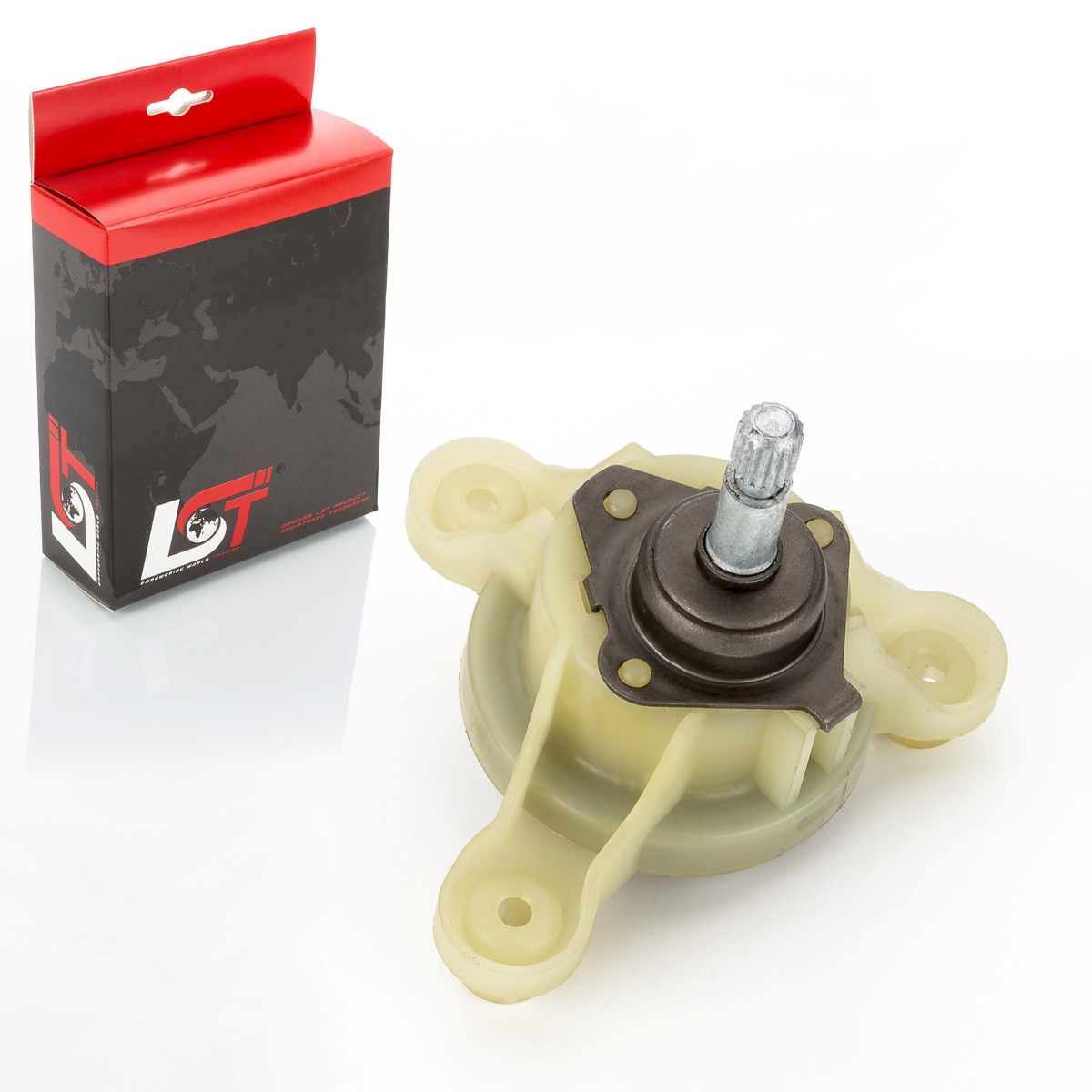 Mecanismo De Elevalunas Manual Izquierdo Para VW Transporter T5 Y T6 - Marca LST, Color Negro