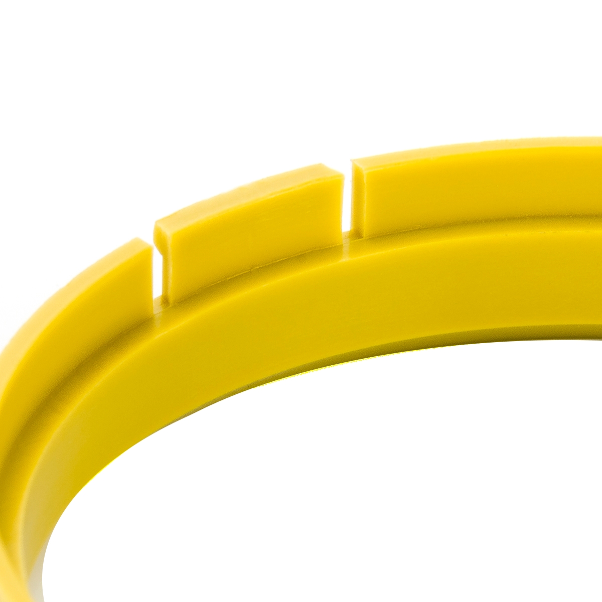 4x Anillos De Centrado Distanciadores Amarillo Llantas Aluminio 70